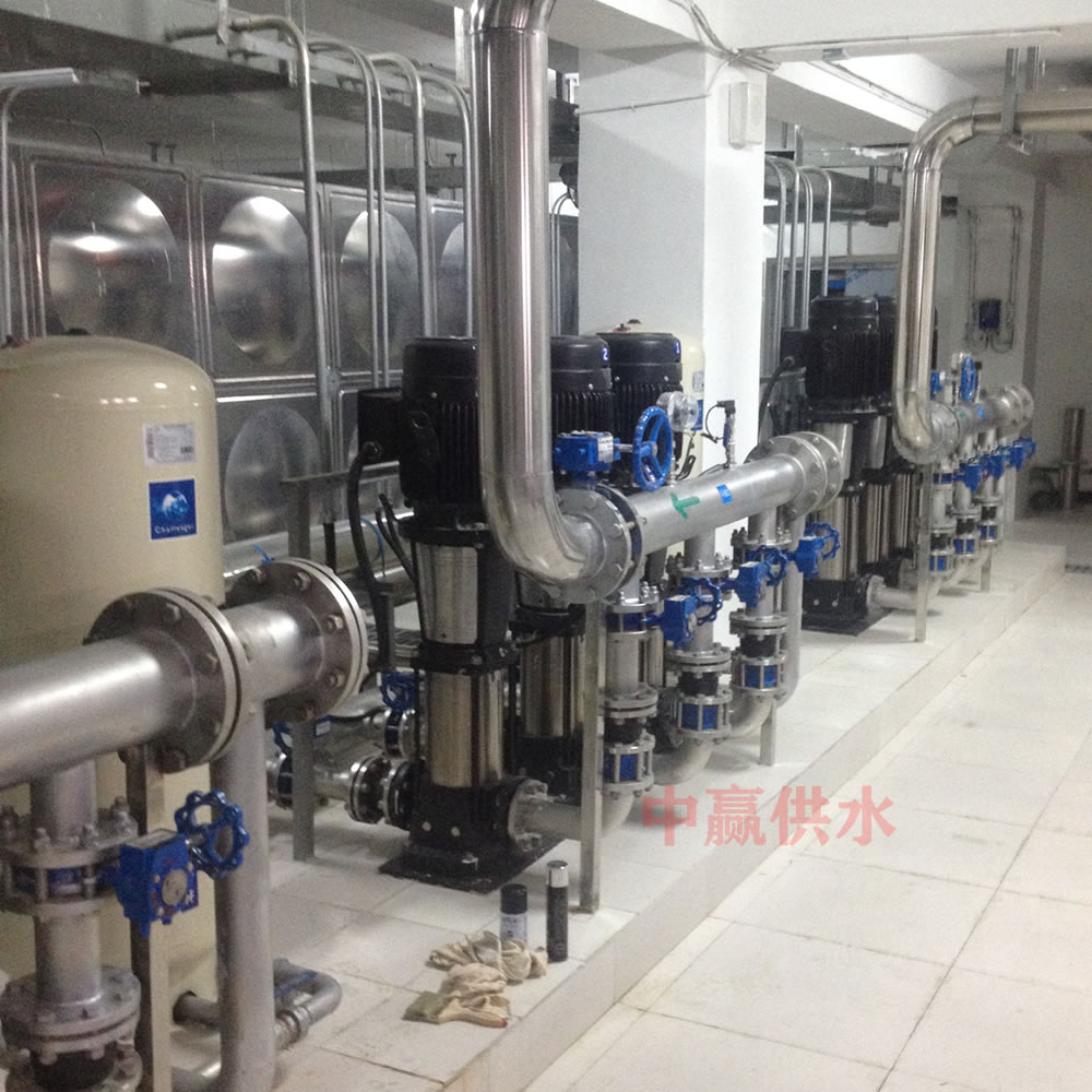 How much does a set of secondary water supply equipment for tap water in a residential area cost? Is there a quotation plan with a detailed list?